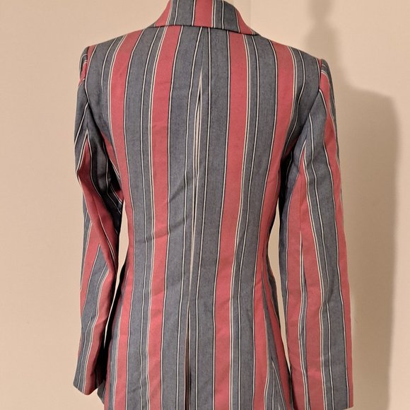 BCBGMAXAZRIA Striped Single-Breasted Blazer NWT Misses Size XXS - Picture 10 of 12